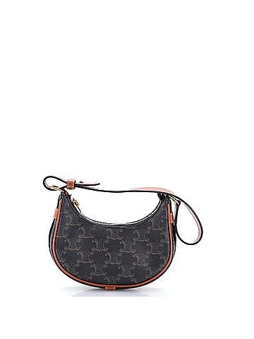 Céline Ava Bag Triomphe Coated Canvas Mini (view 1)