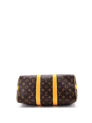 Louis Vuitton Keepall Bandouliere Bag Macassar Monogram Canvas 35 (view 2)