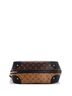 Louis Vuitton 100% Coatead Canvas Brown Triangle Softy Bag Reverse Monogram Canvas One size - photo 2
