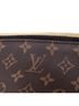 Louis Vuitton 100% Coatead Canvas Brown Triangle Softy Bag Reverse Monogram Canvas One size - photo 6