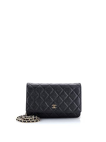 Chanel Wallet on Chain Quilted Caviar (view 1)