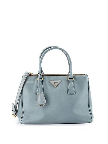 Prada Double Zip Lux Tote Saffiano Leather Small (view 1)