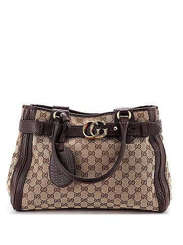 Gucci GG Running Tote GG Canvas with Leather Medium (view 1)