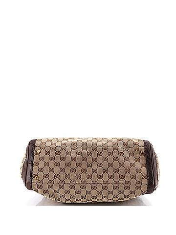 Gucci GG Running Tote GG Canvas with Leather Medium (view 2)