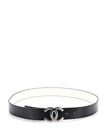 Chanel CC Reversible Belt Leather Wide (view 2)