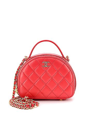 Chanel Chic Riviera Vanity Case with Chain Quilted Lambskin (view 1)