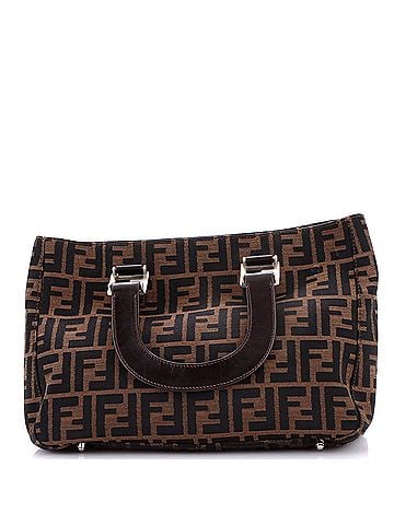 Fendi Vintage FF Handle Tote Zucca Canvas Small (view 1)