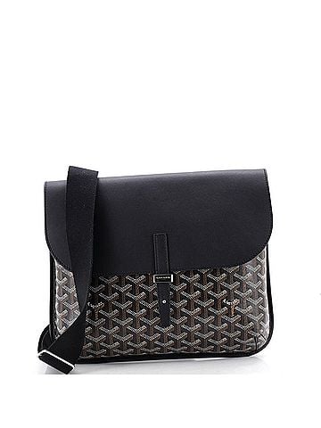 Goyard Coursier Messenger Bag Coated Canvas and Leather (view 1)