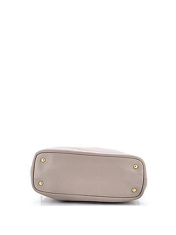 Prada Side Zip Shopper Tote Vitello Daino Large (view 2)
