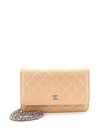 Chanel Wallet on Chain Quilted Caviar (view 1)
