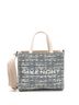 Givenchy 100% Denim Blue G-Tote 4G Denim Mini One size - photo 1