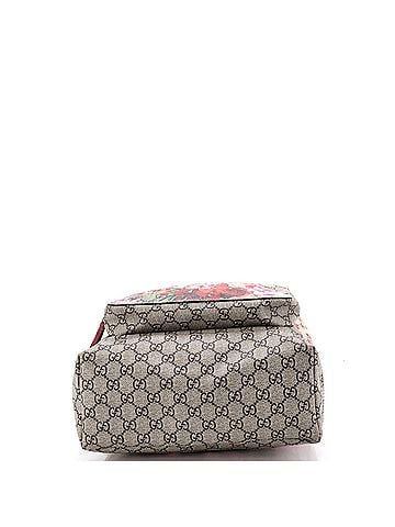 Gucci Buckle Backpack Blooms Print GG Coated Canvas Medium (view 2)