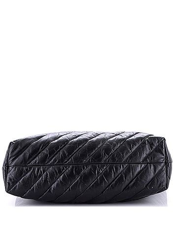 Balenciaga Crush Carry All Chain Tote Quilted Leather Large (view 2)