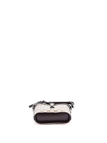 Gucci Bucket Bag GG Canvas with Leather Mini (view 2)