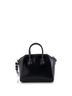 Givenchy 100% Leather Black Antigona Bag Glazed Leather Mini One size - photo 4