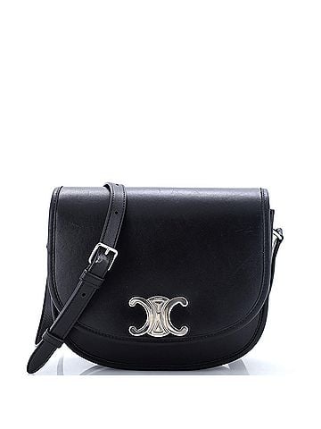 Céline Besace Triomphe Shoulder Bag Leather Medium (view 1)