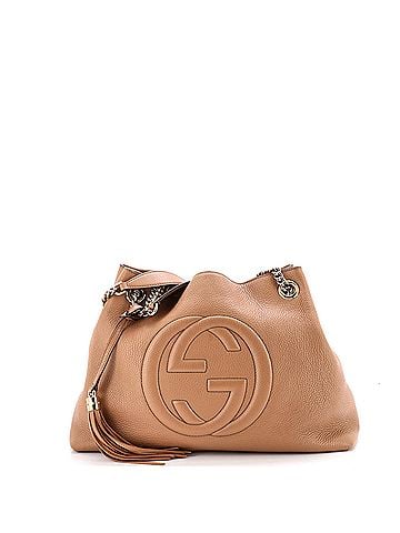 Gucci Soho Chain Strap Shoulder Bag Leather Medium (view 1)