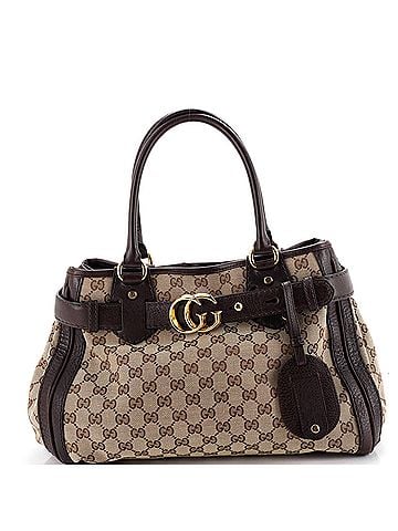 Gucci GG Running Tote GG Canvas with Leather Medium (view 1)