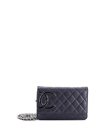 Chanel Cambon Wallet on Chain Quilted Leather (view 1)