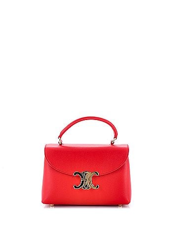 Céline Nino Top Handle Bag Leather Teen (view 1)