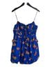 FARM Rio 100% Cotton Print Blue Orange Romper Size L - photo 7