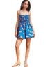 FARM Rio 100% Cotton Print Blue Orange Romper Size L - photo 1