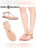 Tory Burch 100% Leather Solid Graphic Pink Sandals Size 7 - photo 4
