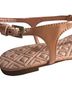Tory Burch 100% Leather Solid Graphic Pink Sandals Size 7 - photo 8
