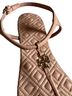 Tory Burch 100% Leather Solid Graphic Pink Sandals Size 7 - photo 9
