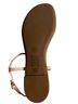 Tory Burch 100% Leather Solid Graphic Pink Sandals Size 7 - photo 2