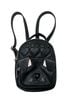 Betsey Johnson 100% Polyurethane 100% Polyester Solid Black Pink Backpack One size - photo 1