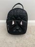 Betsey Johnson 100% Polyurethane 100% Polyester Solid Black Pink Backpack One size - photo 4