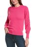 NANETTE Nanette Lepore 100% Polyester Graphic Pink Pullover Sweater Size M - photo 1