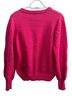 NANETTE Nanette Lepore 100% Polyester Graphic Pink Pullover Sweater Size M - photo 2