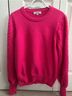 NANETTE Nanette Lepore 100% Polyester Graphic Pink Pullover Sweater Size M - photo 4