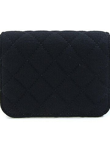 Chanel Chanel Shoulder Bag, Black Cotton, Matelassé Mini Crossbody Chain Customer Exclusive, Women's CHANEL (view 2)