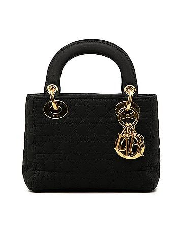 Dior Mini Nylon Cannage Lady Dior (view 1)