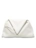 Bottega Veneta 100% Leather White Leather BV Trine Angular Clutch One size - photo 1