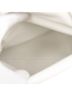 Bottega Veneta 100% Leather White Leather BV Trine Angular Clutch One size - photo 5