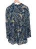 Dolma 100% Cotton Paisley Multi Color Long Sleeve Button-Down Shirt Size L - photo 2