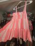 Eden Stripes Pink White Jumpsuit Size S - photo 3