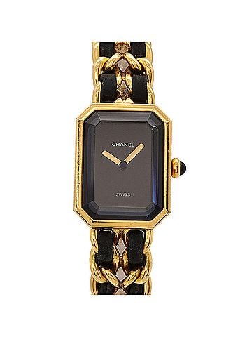 Chanel Chanel Premiere H0001 Women's Watch, Size M, Black & Gold, Quartz Movement. (view 1)