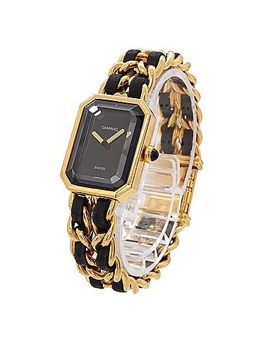 Chanel Chanel Premiere H0001 Women's Watch, Size M, Black & Gold, Quartz Movement. (view 2)