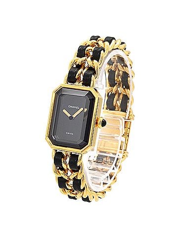 Chanel Chanel Premiere Large Size H0001 Women's Watch Black Gold Quartz (view 2)