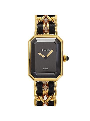 Chanel Chanel Premiere Large Size H0001 Women's Watch Black Gold Quartz (view 1)