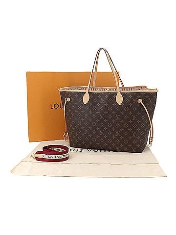 Louis Vuitton Louis Vuitton Neverfull Inside Out GM Monogram 2-way Tote Shoulder Handbag Brown Beige M15124 RFID (view 2)