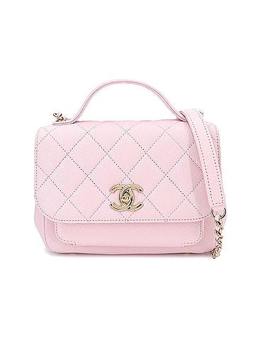 Chanel Chanel Matelasse Affinity Small 2-way Hand/Shoulder Handbag, Caviar Leather, Pink, A93749 Business Bag (view 1)