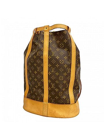Louis Vuitton Louis Vuitton Monogram Randonee GM Shoulder Bag M42244 Brown Women's (view 1)