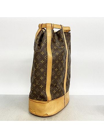 Louis Vuitton Louis Vuitton Monogram Randonee GM Shoulder Bag M42244 Brown Women's (view 2)