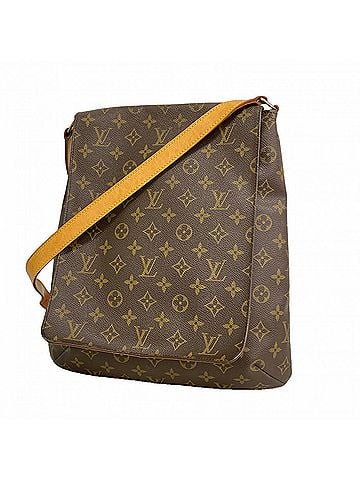 Louis Vuitton Louis Vuitton Monogram Musette Shoulder Bag M51256 Brown Women's (view 1)